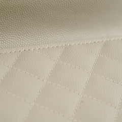 Saint Laurent Envelope Clutch White