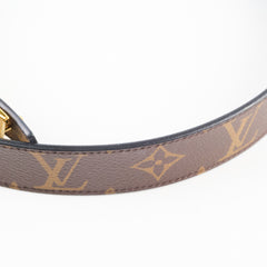 Louis Vuitton Reverse Belt Size 95 Black/Monogram
