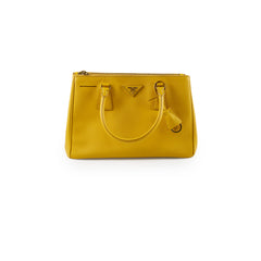 Prada Saffiano Tote Yellow