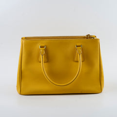 Prada Saffiano Tote Yellow