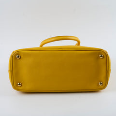 Prada Saffiano Tote Yellow
