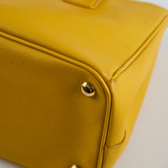 Prada Saffiano Tote Yellow