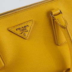 Prada Saffiano Tote Yellow