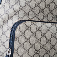 Gucci GG Supreme Large Backpack Beige/Black