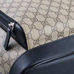 Gucci GG Supreme Large Backpack Beige/Black