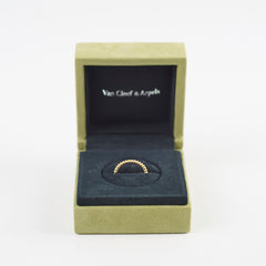 Van Cleef & Arpels Perlee Pearls Ring Size 53 Rose Gold