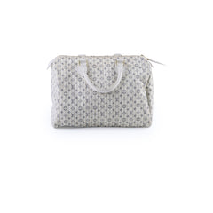 Louis Vuitton Speedy 30 Mini Lin Fabric Bag Cream