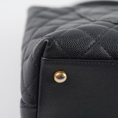 Chanel Medium Coco Handle Black Caviar