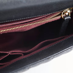 Chanel Medium Coco Handle Black Caviar