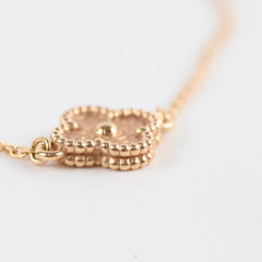 Van Cleef & Arpels Rose Gold Sweet Alhambra Bracelet 2023