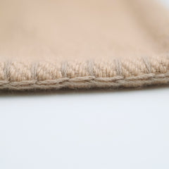 Hermes H Drapeau Throw Blanket Beige