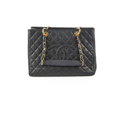 Chanel Grand Shopping Tote GST Caviar Black