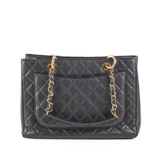 Chanel Grand Shopping Tote GST Caviar Black