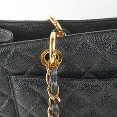 Chanel Grand Shopping Tote GST Caviar Black