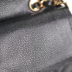 Chanel Medium/Large Caviar Classic Double Flap Black HOLD BC
