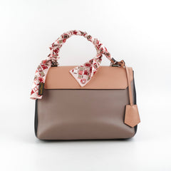 Louis Vuitton Lock Me Pink Shoulder Bag