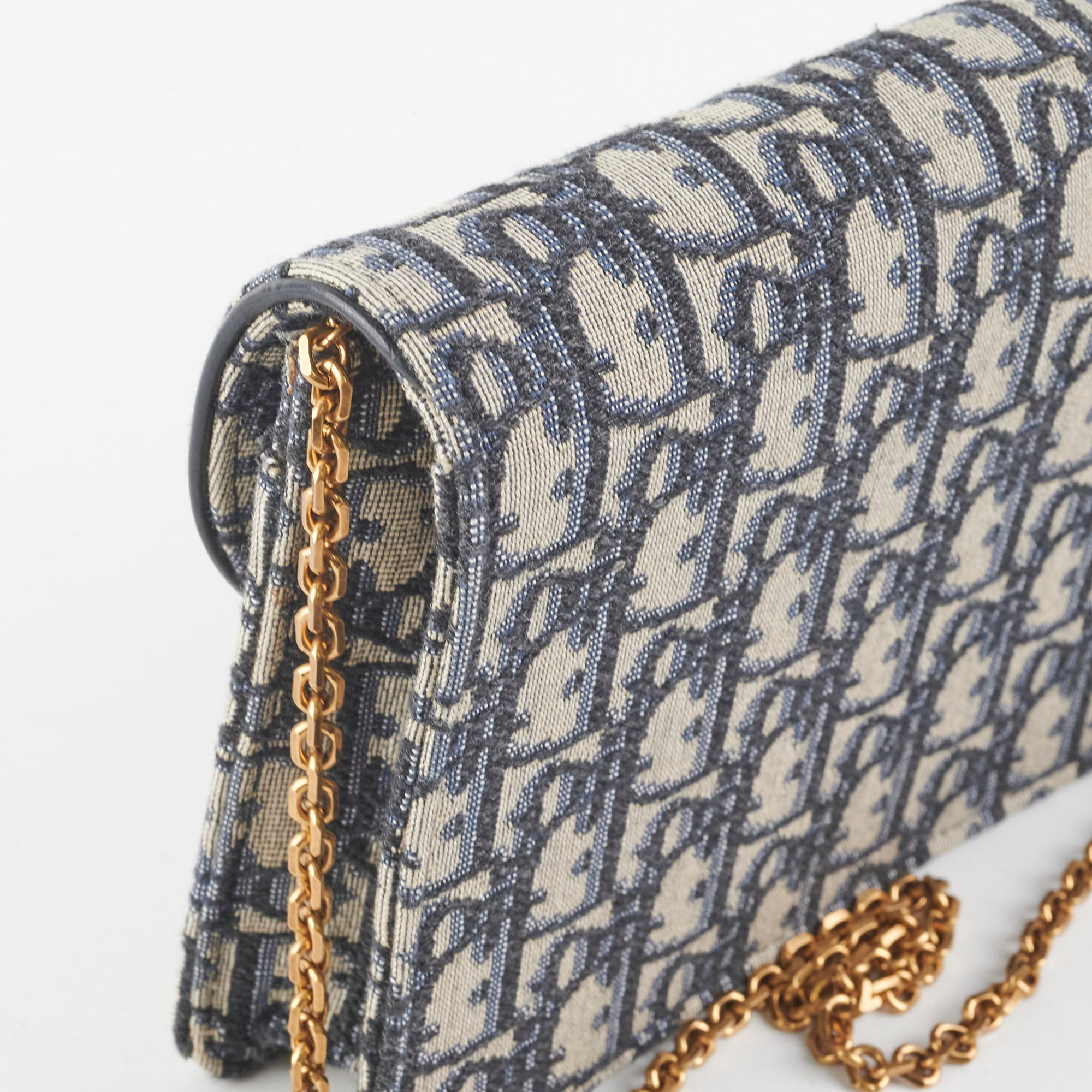 Christian Dior Saddle Oblique Wallet On Chain – THE PURSE AFFAIR