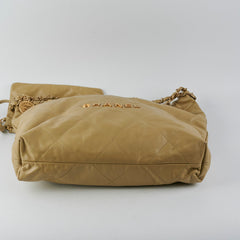 Chanel Medium 22 Olive Microchip