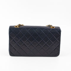 Chanel Vintage Flap Navy