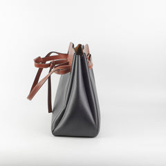 Loewe Lazo Tote Black/Tan – THE PURSE AFFAIR - Main Image