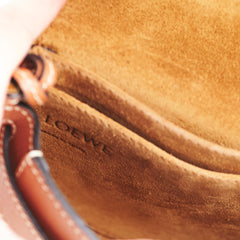 Loewe Mini Gate Belt Bag Tan