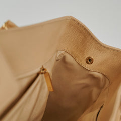 Chanel Caviar Cerf Tote Large Beige
