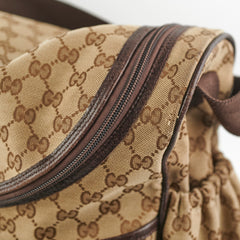 Gucci GG Supreme Canvas Diaper Bag