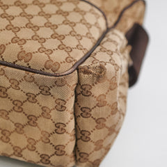 Gucci GG Supreme Canvas Diaper Bag