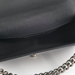 Chanel Boy Old Medium Black Chevron