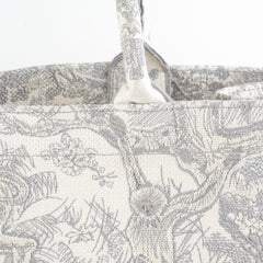 Christian Dior Large Book Tote Grey