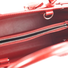 Saint Laurent Baby Sac De Jour Embossed Red