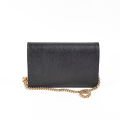 Gucci GG Marmont Wallet On Chain Black