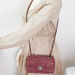 Chanel Mini Rectangular Tweed Microchipped