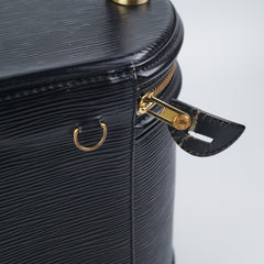 Louis Vuitton Vanity Case Epi Black