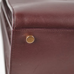 Saint Laurent Sac De Jour Burgundy Small