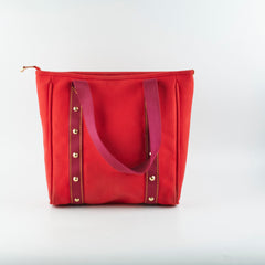 Louis Vuitton Antigua MM Cabas Red Tote
