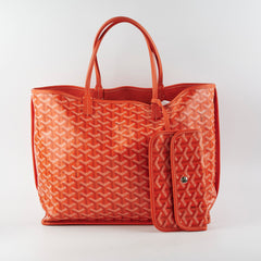 Goyard Anjou PM Orange Tote Bag