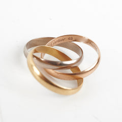 Cartier Trinity Ring Size 48