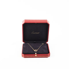 Cartier Vintage Open Heart Trinity Necklace 18K