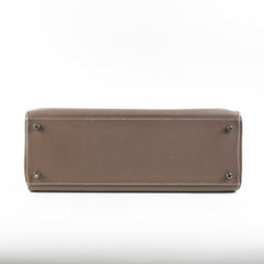 Hermes Kelly 35 Etoupe - P Square Stamp