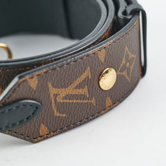 Louis Vuitton Bandoulière Regular Monogram Black Strap