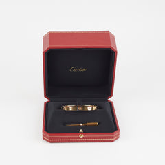 Cartier Love Bracelet Size 17 2023