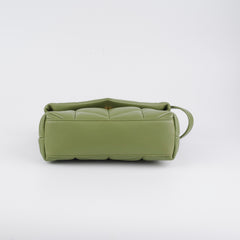Saint Laurent Puffer Toy Shoulder Bag Green
