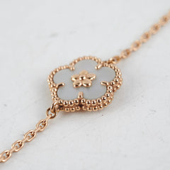 Van Cleef and Arpels Lucky Spring Mother of Pearl Bracelet