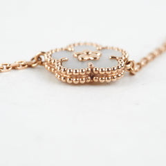 Van Cleef and Arpels Lucky Spring Mother of Pearl Bracelet