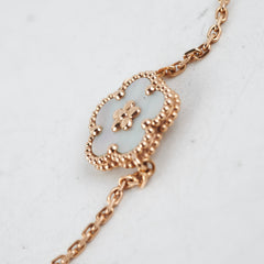 Van Cleef and Arpels Lucky Spring Mother of Pearl Bracelet