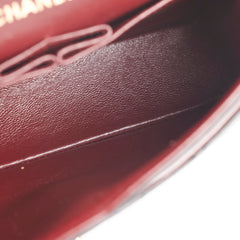 Chanel Vintage Small Classic Flap Dark Brown Lambskin - Series 3