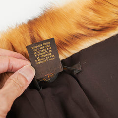 Louis Vuitton Fox Fur Scarf