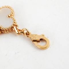 Van Cleef and Arpels Mother of Pearl MOP 5 Motif Bracelet