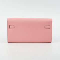 Hermes Kelly to Go Rose Confetti Z Stamp